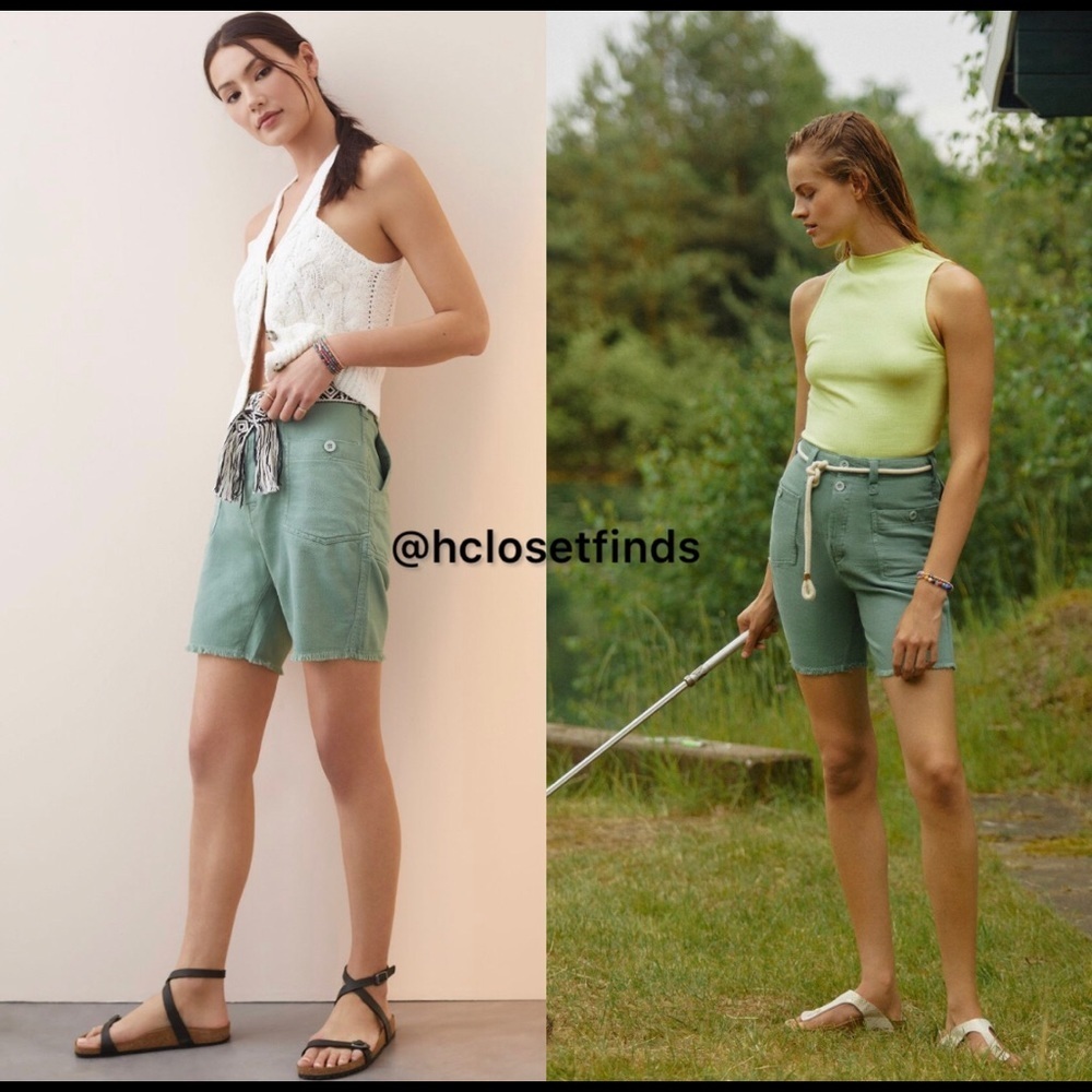 NWT Anthropologie Pilcro Slouchy Surplus Shorts